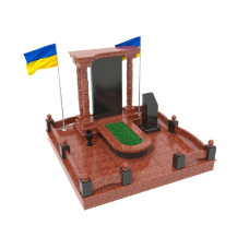 Гранітний пам'ятник для військових М191