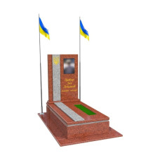 Гранітний пам'ятник для військових М150
