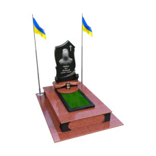 Гранітний пам'ятник для військових М168