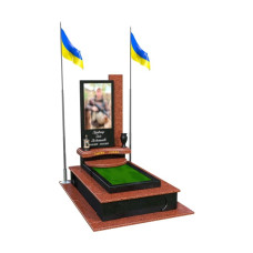 Гранітний пам'ятник для військових М169